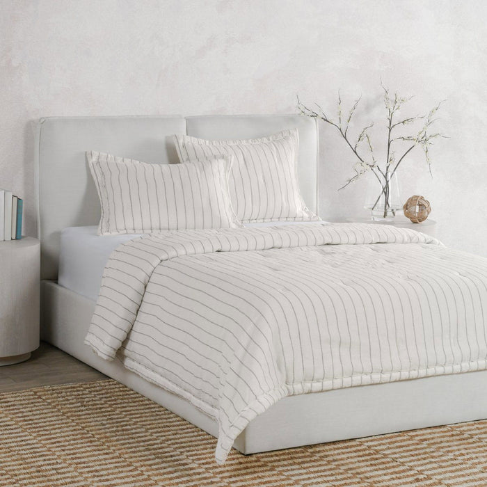 Monaco - Comforter Euro Sham - Ivory