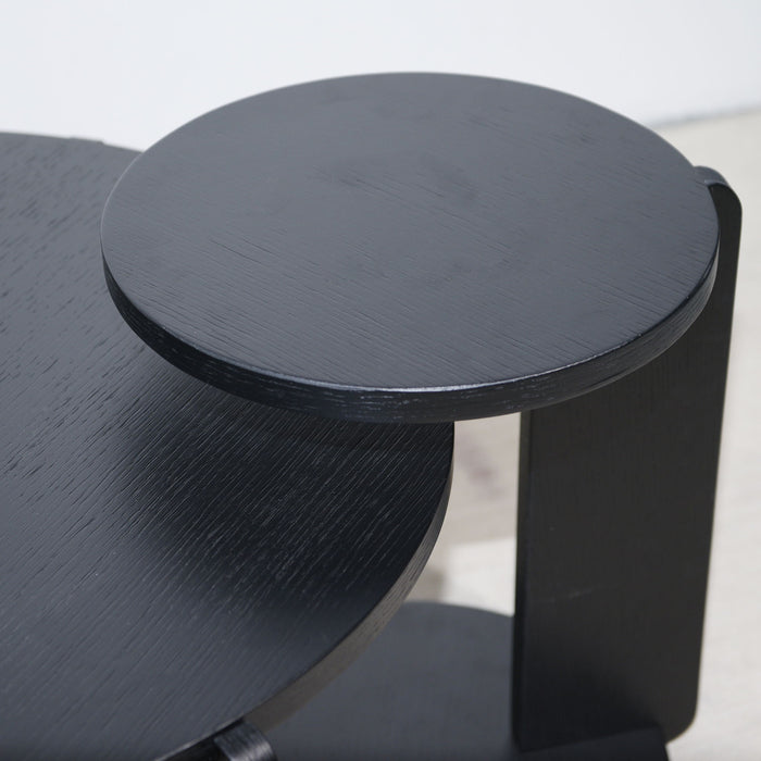 Round Coffee & End Table Set