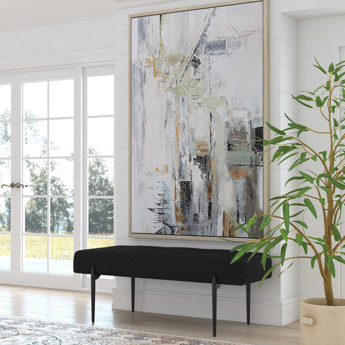 Olivier - Modern Bench - Black