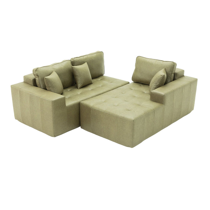 L - Shaped Corner Chaise Sofa Bed