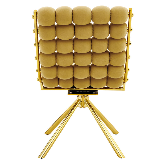 Puffy Bubble, Ball Chain Dining Chairs For Dining Room (Set of 2)