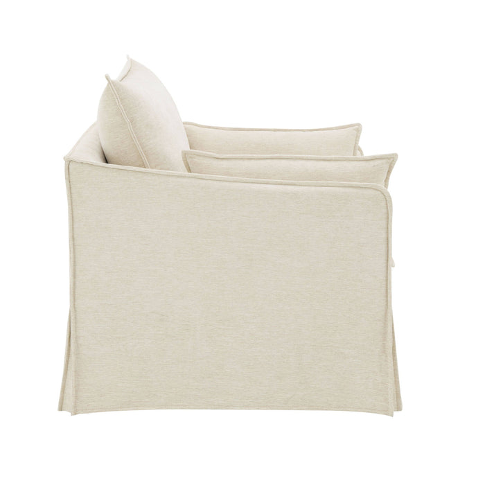 Shane - Chair With 2 Pillows - Beige