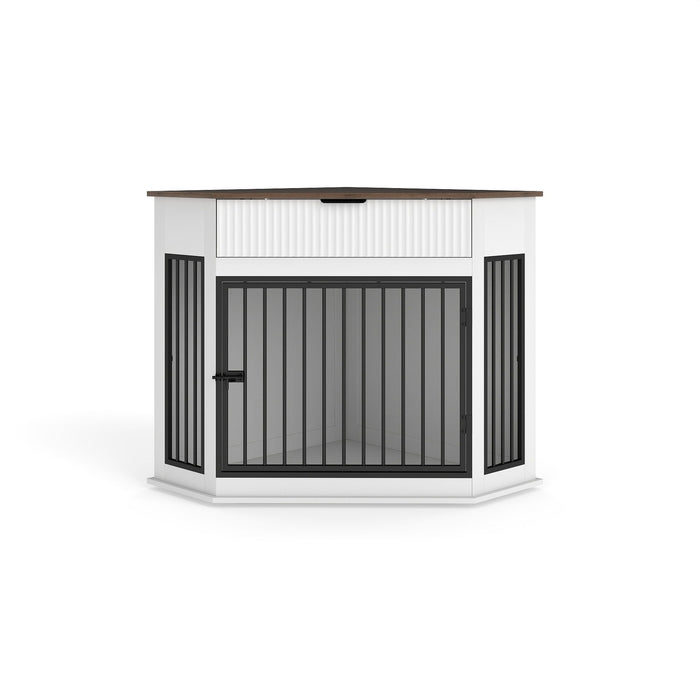 Corner Dog Crate