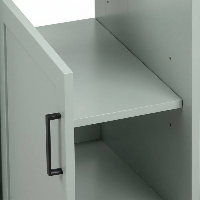 Bathroom Vanity With Sink, 2 Soft Close Drawers, 1 Soft Close Door, Adjustable Shelf