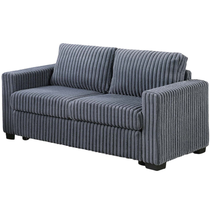 Modern Style 2 Piece Sofa Set With Cup Holders & Charging Port