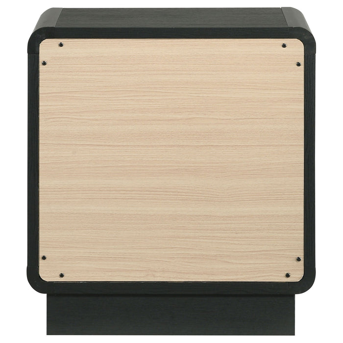 Burton - 2 Drawer Nightstand - Black