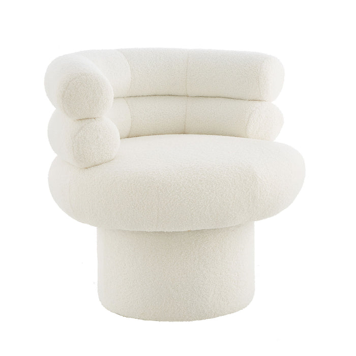 Round Swivel Accent Chair For Living Room
