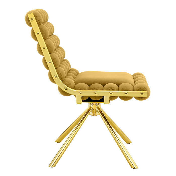 Puffy Bubble, Ball Chain Dining Chairs For Dining Room (Set of 2)