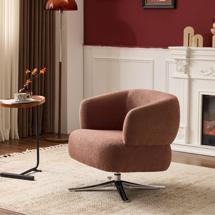 Cuddle Style Leisure Swivel Sofa Chair