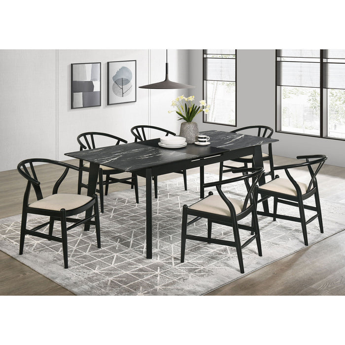 Camerota - Dining Side Chair (Set of 2) - Black
