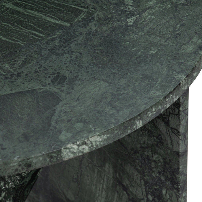 Briley - Marble Round Accent Table