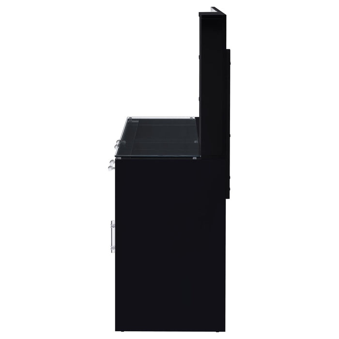 Kerr - 2 Drawer Makeup Vanity Table With Mirror And Stool