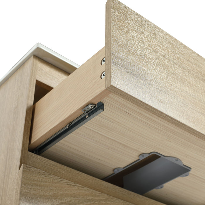 Wall Mounted Bathroom Vanity Cabinet, Soft Close Drawers (Vanity Only)