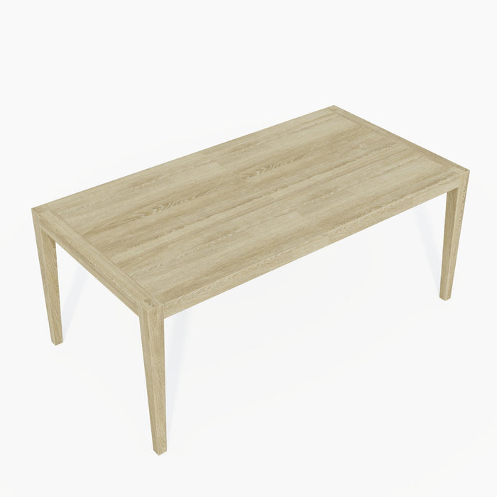 Adeline - Rectangular Dining Table With Leaves - Natural Wood Wash