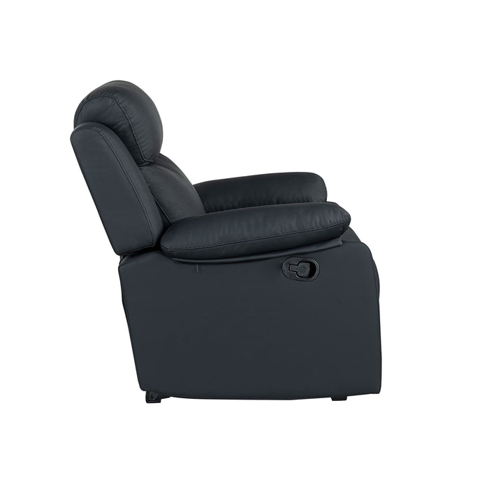 Blanche - Glider Recliner With LED, Pillow Top Arms