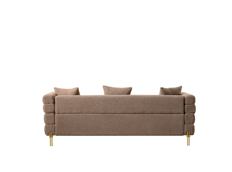 Modern Luxurious And Comfortable Upholstered Sofa
