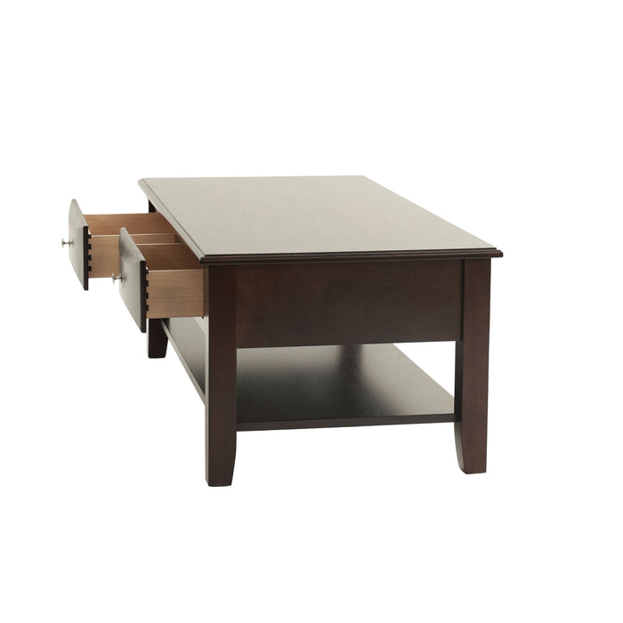 Simple Style Table With Shelf