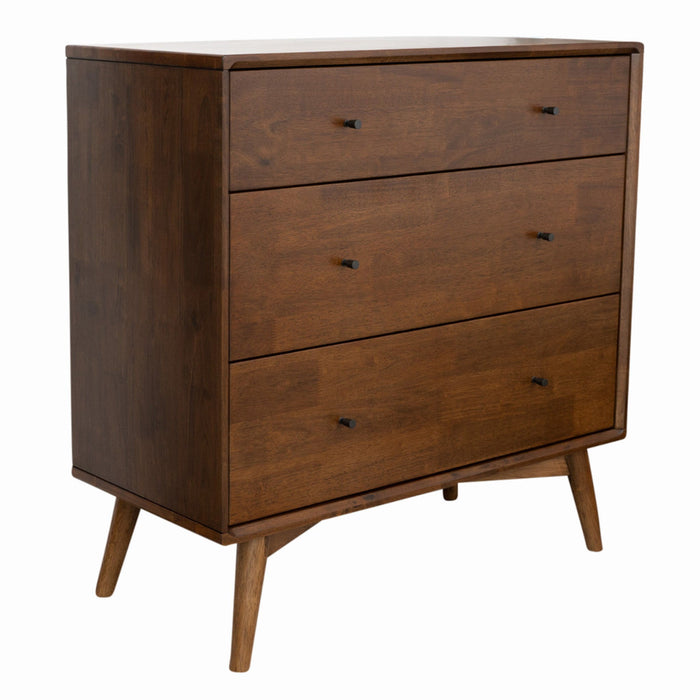 Caroline - Dresser 3 Drawer - Brown / Wood