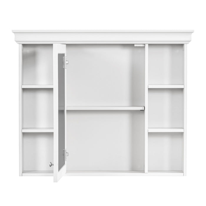 Wall Mounted Bathroom Storage Cabinet With Mirror Door