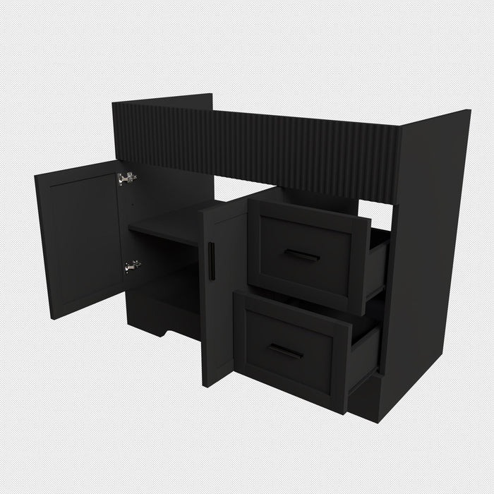 Modern Bathroom Vanity With 2 Drawers