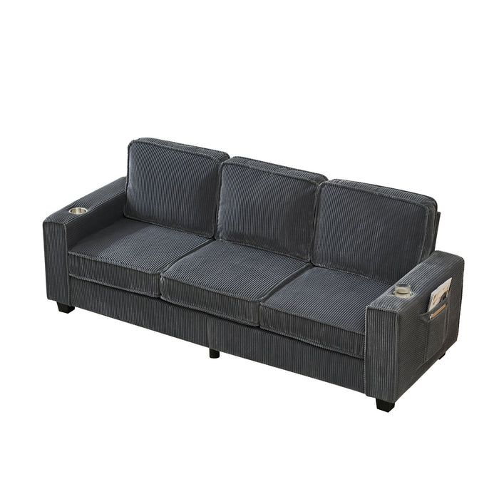 3 Seater Compact Sofa For Living Room