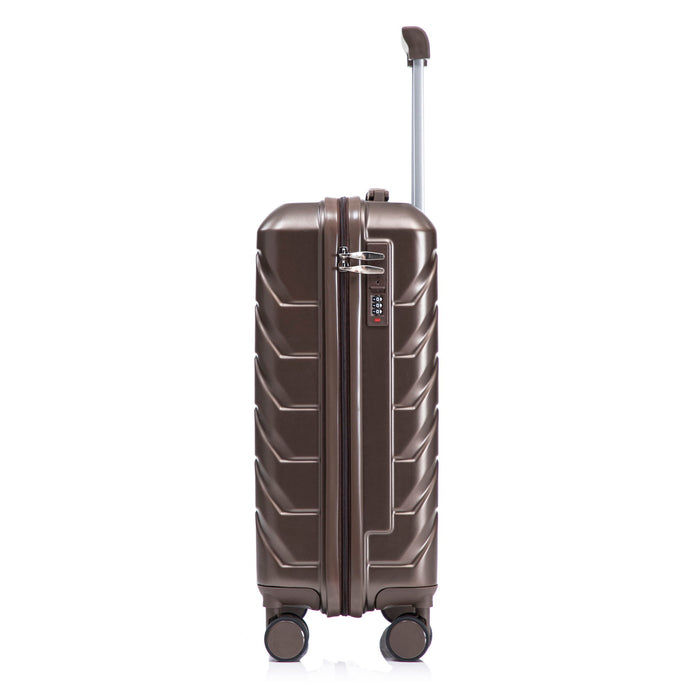 Hard Shell Travel Luggage With Scratch Resistant Surface