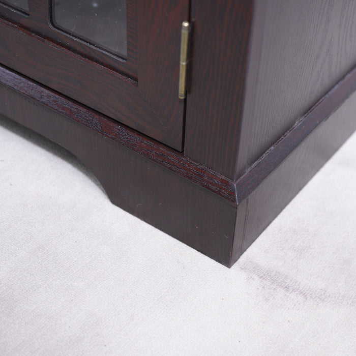 Spacious Sideboard With 3 Doors - Ox Blood Red