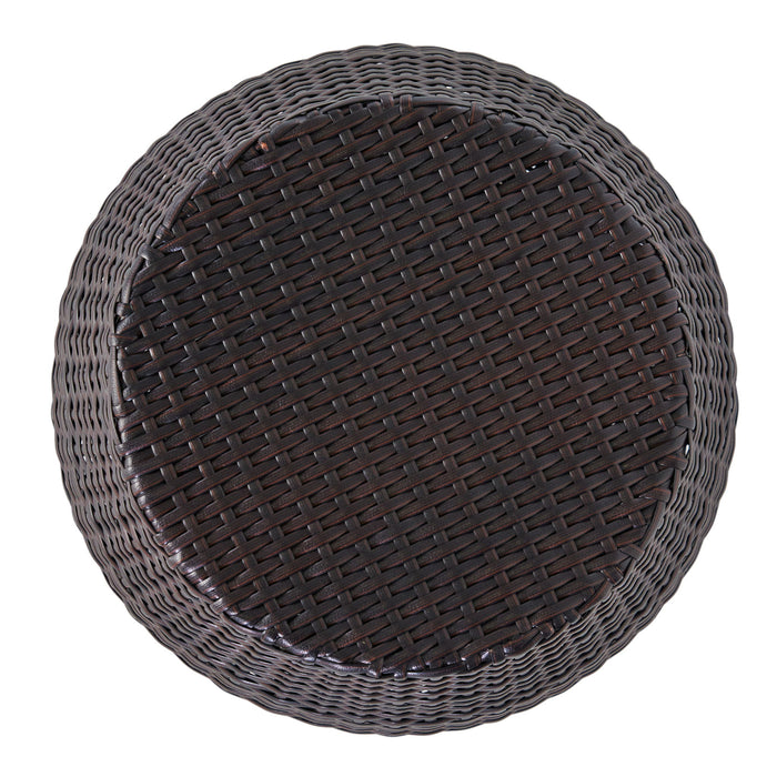 Outdoor Wicker Patio Side Table