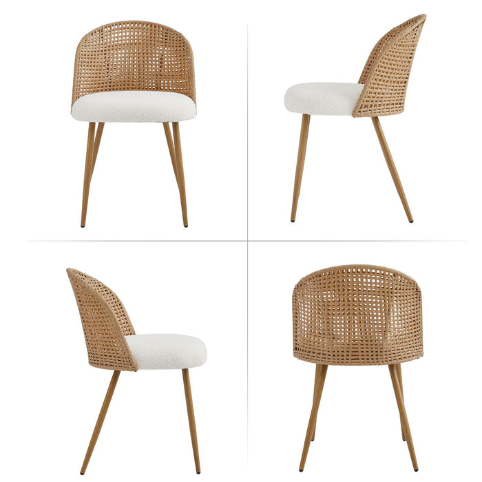 Bohemian Style Double Seater Dining Chair