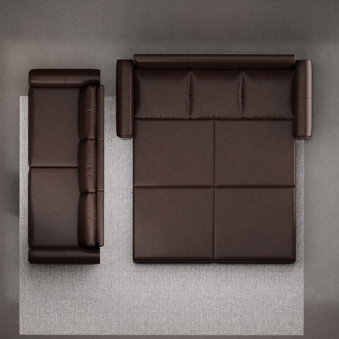 Chesterfield Sofa & Pull Out Bed