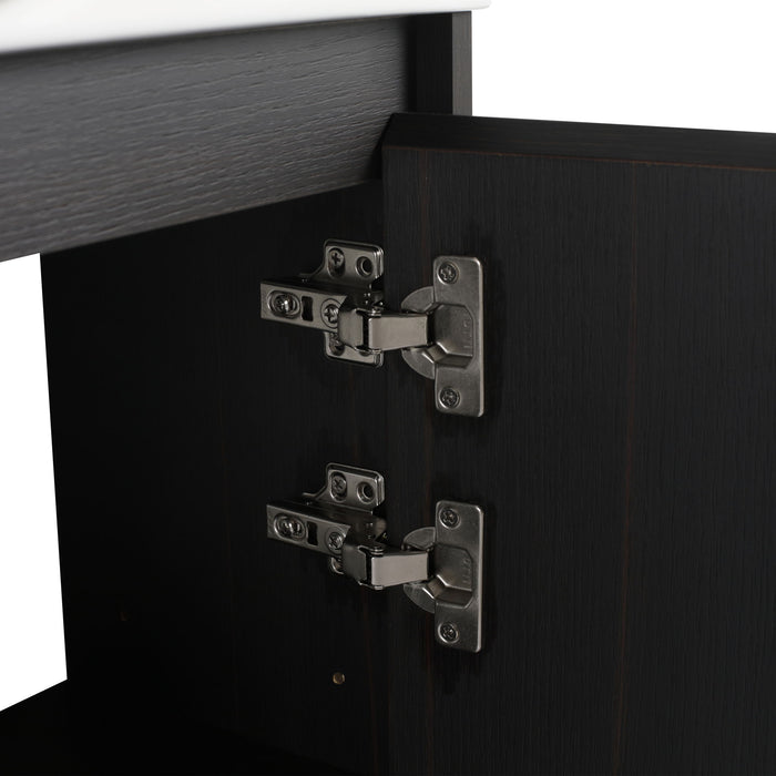 Freestanding Bathroom Vanity With Sink, Soft Close Door