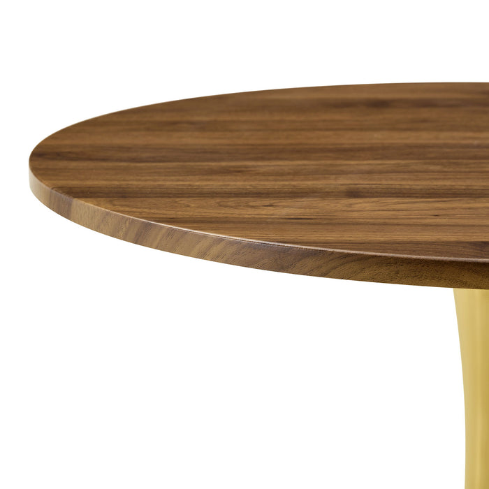 Round Dining Table With Thickened Top For Kitchen