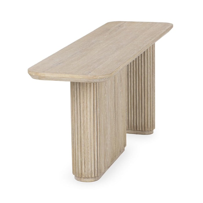 Vander - Solid Wood Rectangle Console Table