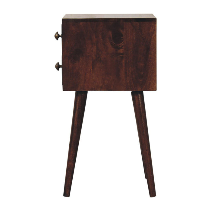 Solid Wood Mini Nightstand