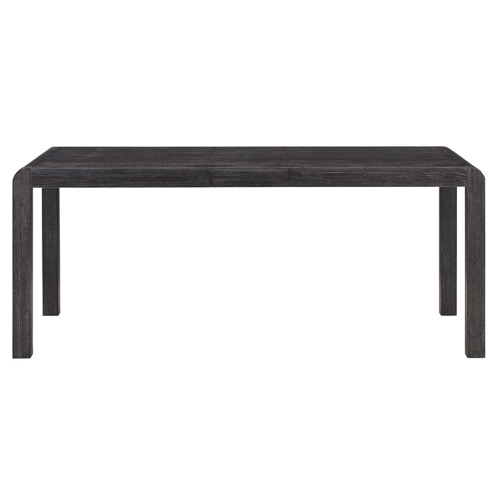 Extendable Dining Table Set With 4 Upholstered Chairs And 1 Bench