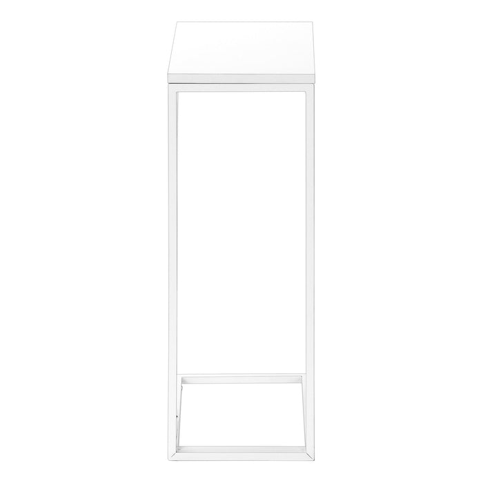 Accent Table, C - Shaped Modern Desig