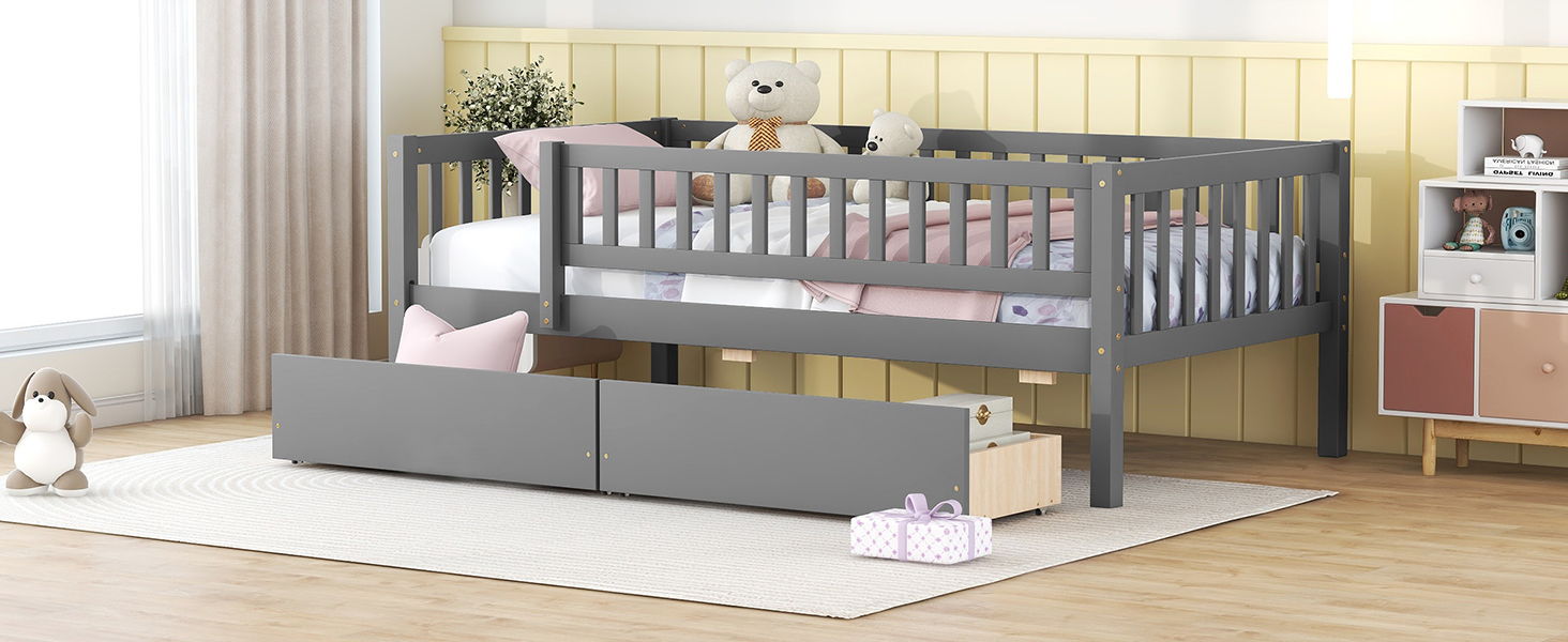 Multifunctional Wooden Daybed Bed