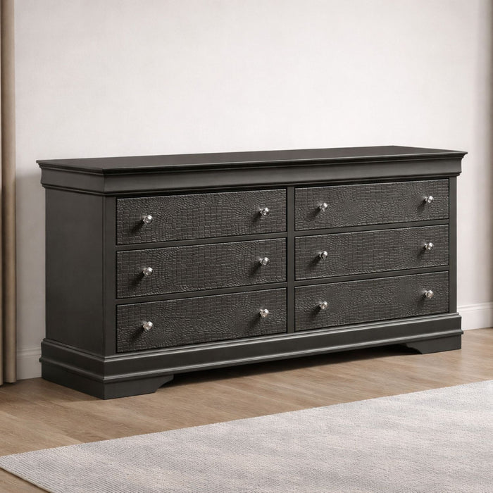 Blaze - Modern 6 Drawer Dresser