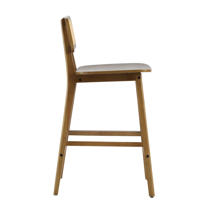 Bari - Indoor Wood Barstool (Set of 2)
