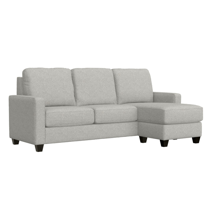 Dawson - Reconfigurable Chaise Sectional - Pebble Gray