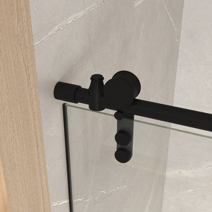 Frameless Sliding Bathtub Door With Frame