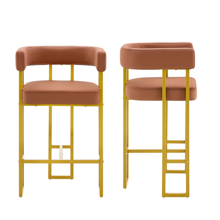 Modern Counter Height Bar Stools With U - Shaped