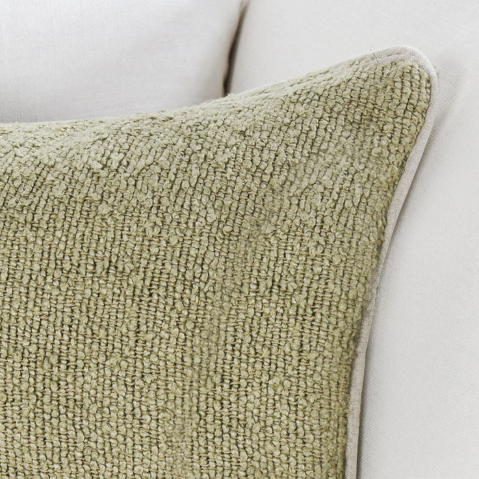 Sava - 20" x 14" ST Pillow - Wheat Green