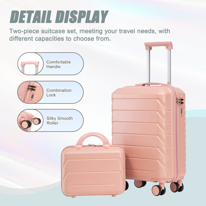 Spinner Luggage Set & Combination Lock