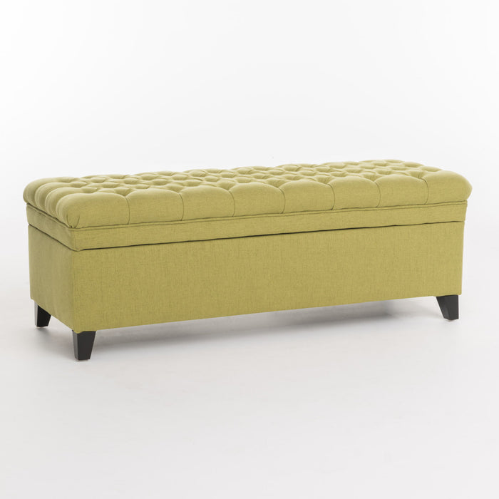Juliana - Storage Ottoman With Birch Legs