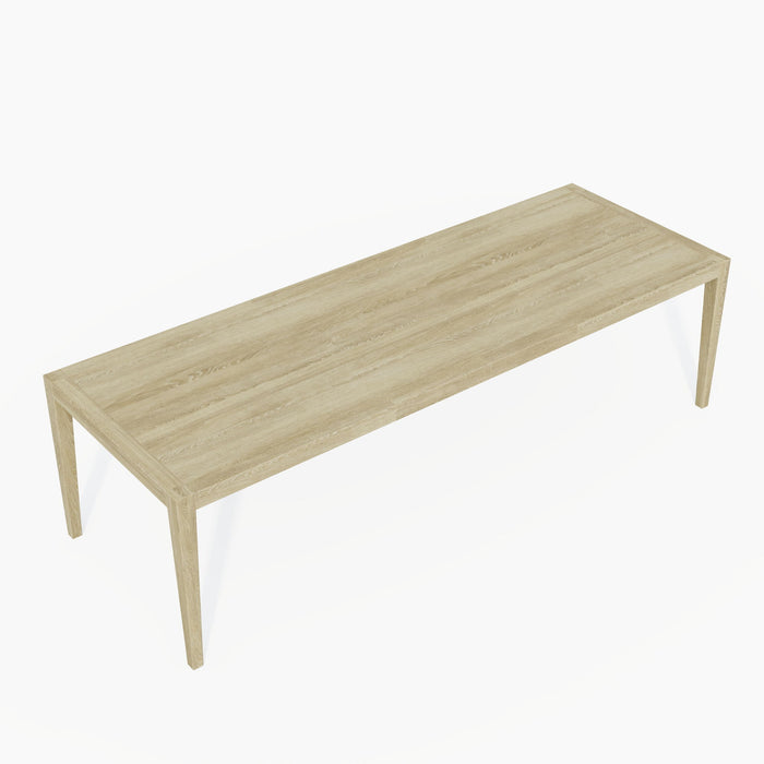 Adeline - Rectangular Dining Table With Leaves - Natural Wood Wash