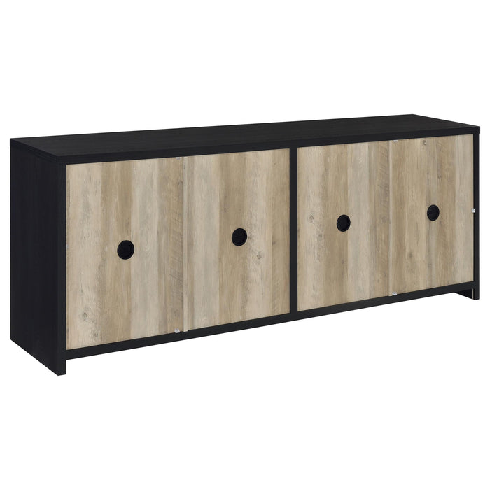 Kennison - 3 Piece Entertainment Center - Black