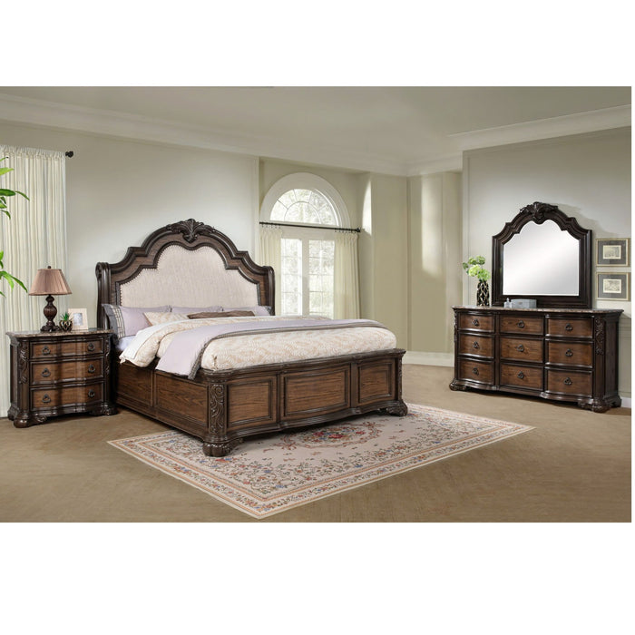 9 Drawers Dresser - Brown / Coffee