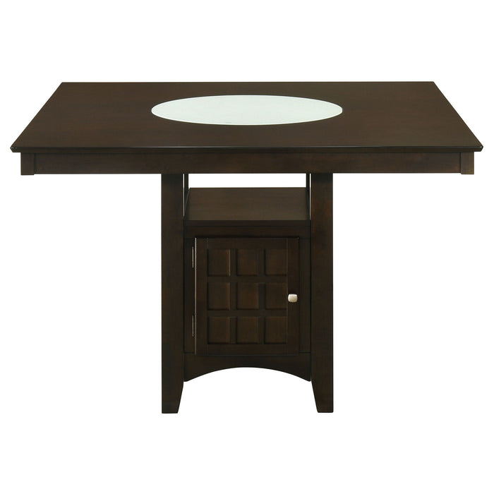 Gianna - 5 Piece Counter Height Dining Set - Cappuccino