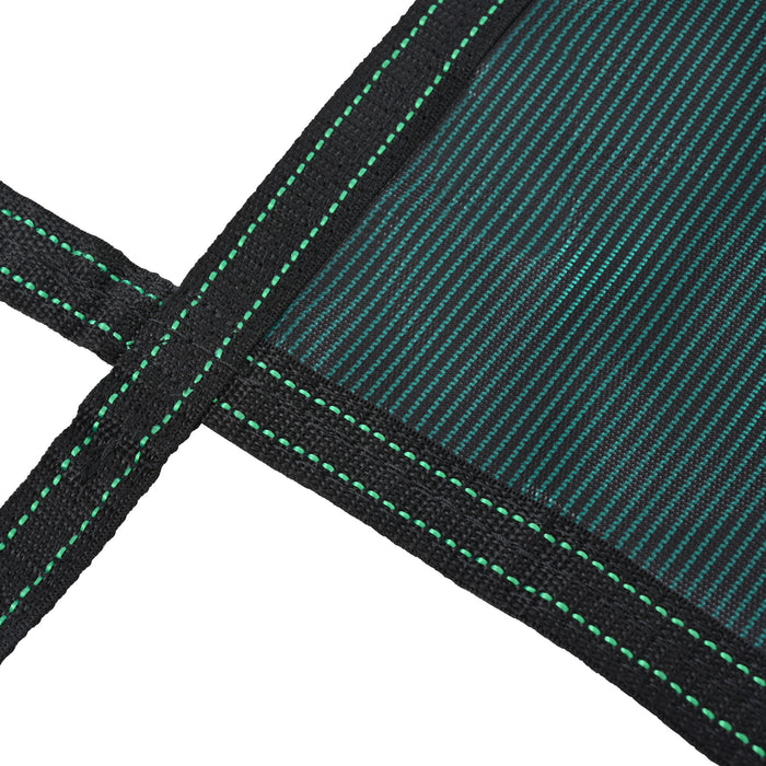 Swimming Pool Safety Cover For Rectangular Pools - Green